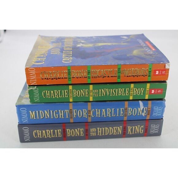 Charlie Bone Paperback & Hardback Lot Books 1,3,4,5 - Picture 1 of 11